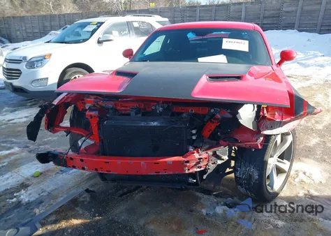 2016 Dodge Challenger Sxt из США, поврежденный, VIN 2C3CDZAG0GH158494